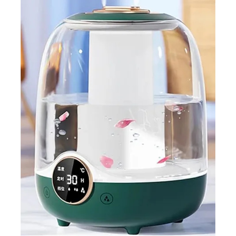 Dawnwake 3L Cool Mist Humidifier  Leak-Proof, Ultra-Quiet, Auto Shut-Off | Perfect for Bedroom & Baby Nursery (Green)