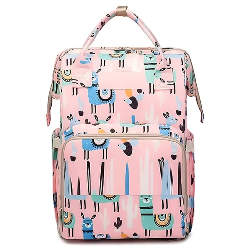 COZY VIBES Mother Diaper Bag Lightweight Multifunctional Travel Unisex Diaper Backpack-PACK OF 1- COLOR MAY VARY