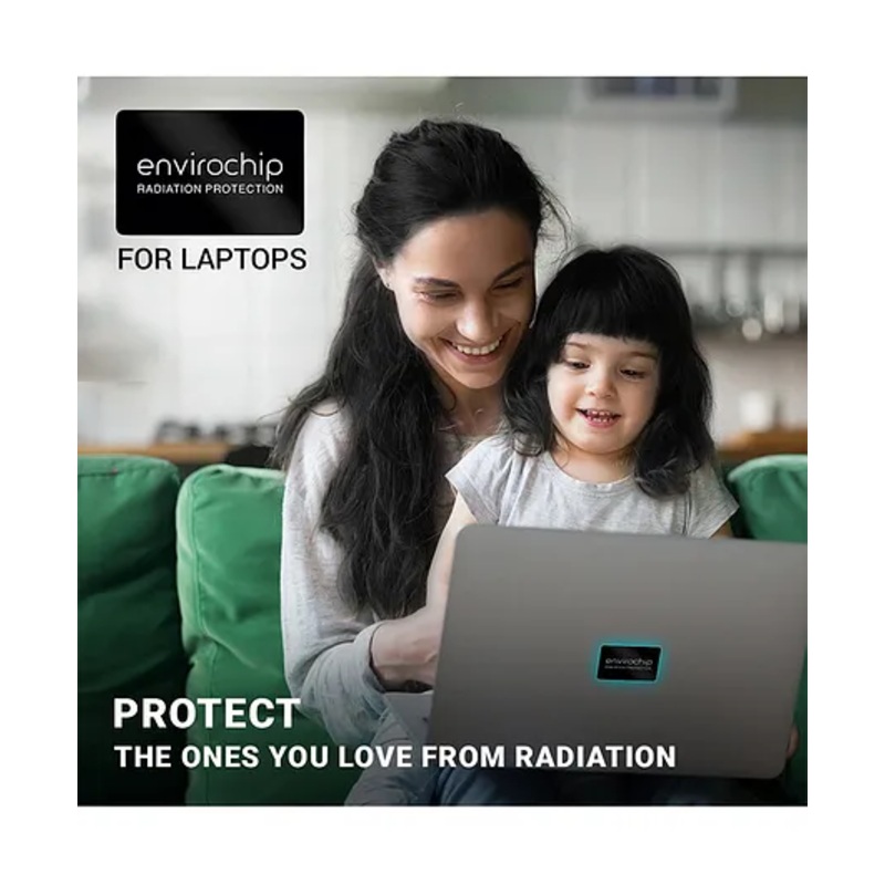 Envirochip Clinically Tested Radiation Protection Chip for Laptop – Black