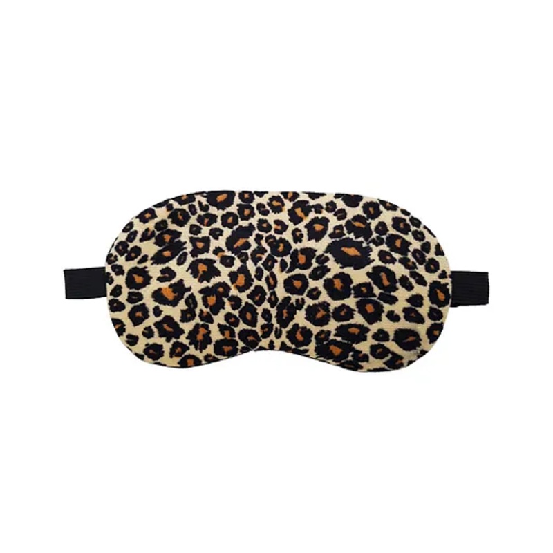 Jenna Leopard Dot Printed Sleeping Eye Mask