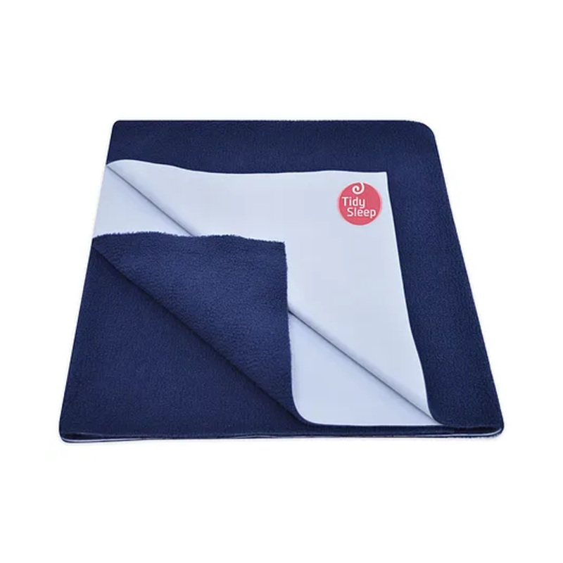 TIDY SLEEP Ultra Absorbent Bed Protector Extra Large – Navy Blue