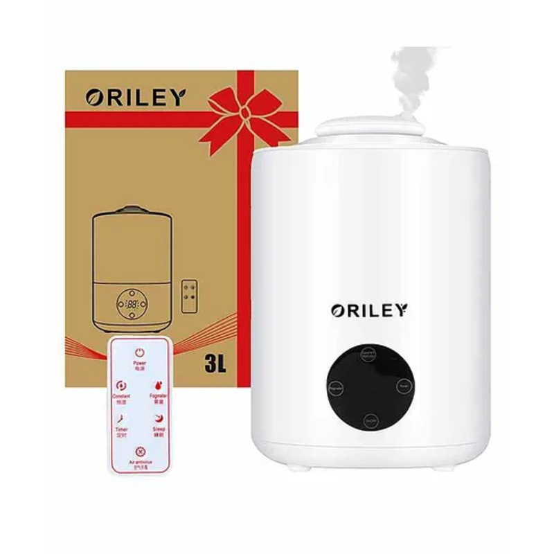 Allin Exporters Oriley JS003D Ultrasonic Humidifier Cool Mist Air Purifier – White