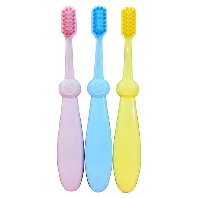 Koochie Koo Manual Toothbrush for Kids Pack of 3 – Multicolor