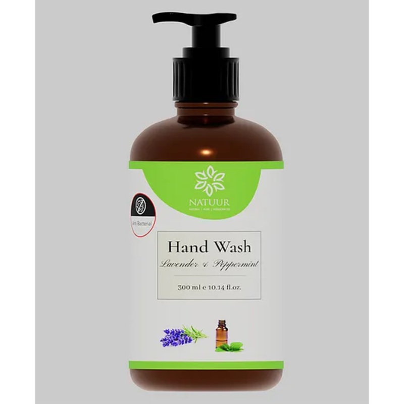 Natuur – Hand Wash – Anti Bacterial Lavender and  Peppermint – 300ml