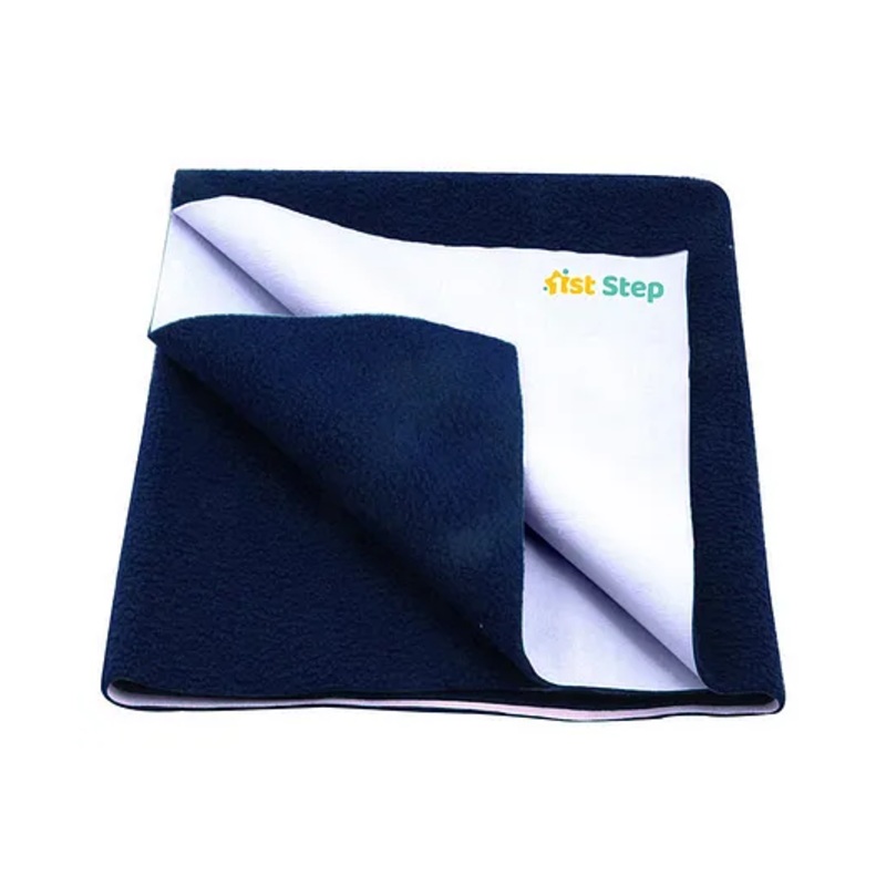 1st Step Dry Extra Absorbent Bed Protector Sheet Large – Dark Blue