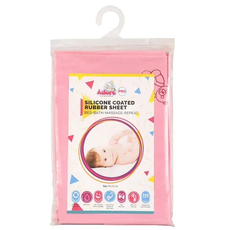 Adore Silicone Rubber Sheet Teddy Print – ( Colour May Vary )