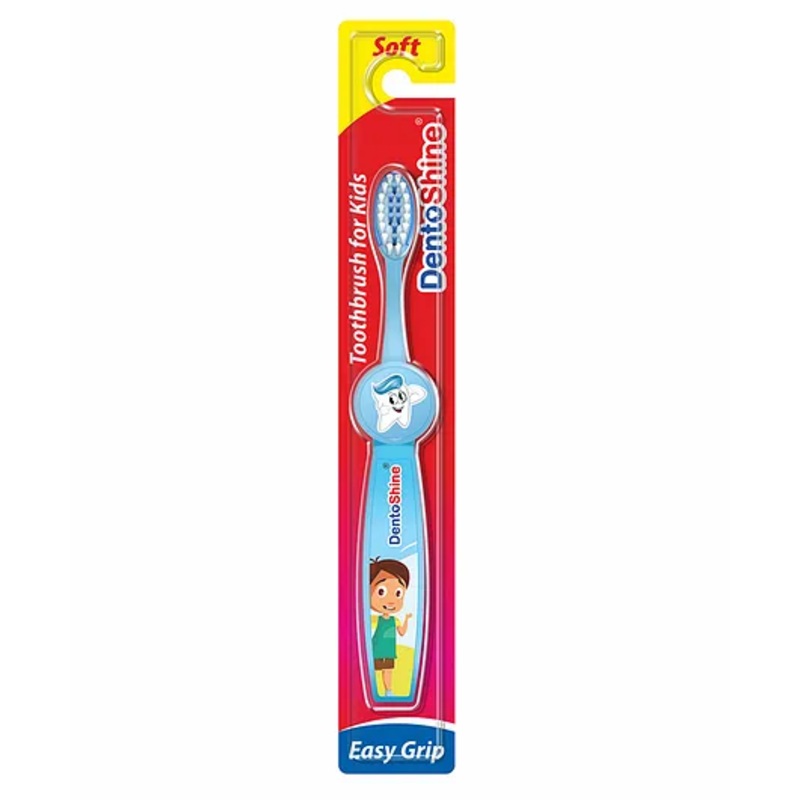 DentoShine Easy Grip Toothbrush – Blue