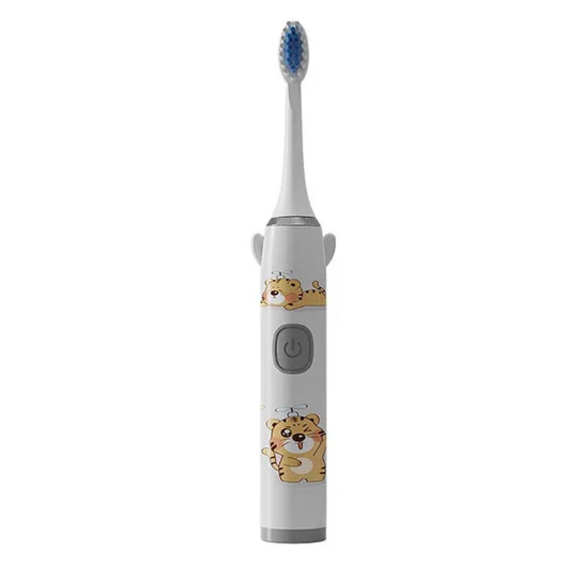 Domenico Soft Bristles Electronic Battery Powered Toothbrush – White (Random Designs)