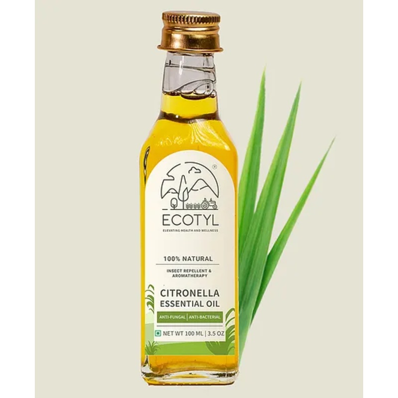 Ecotyl Citronella Oil | Natural Mosquito & Insect Repellent | Toxin Free | 100ml