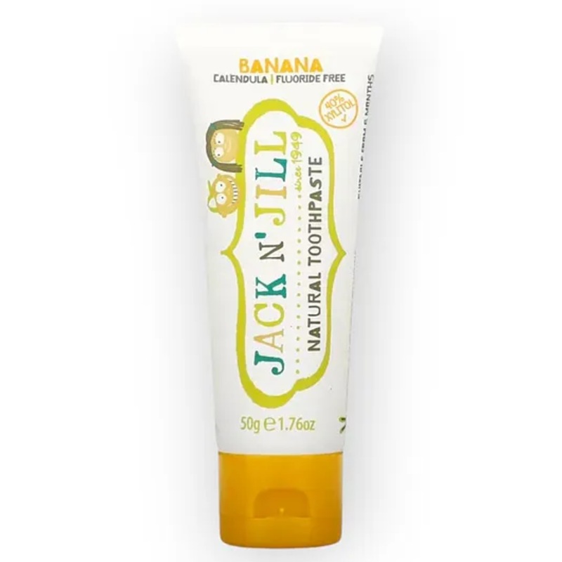 Jack n’ Jill Natural Toothpaste, Banana, 50g