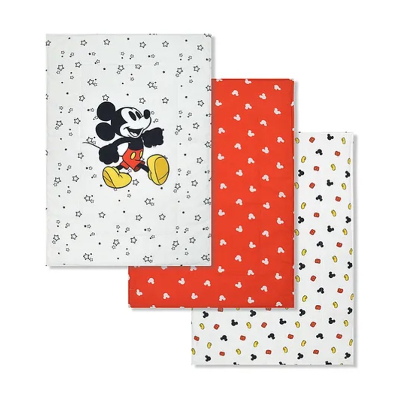 TIDY SLEEP Boat House Mickey Diaper Changing Mats For Baby Pack Of 3