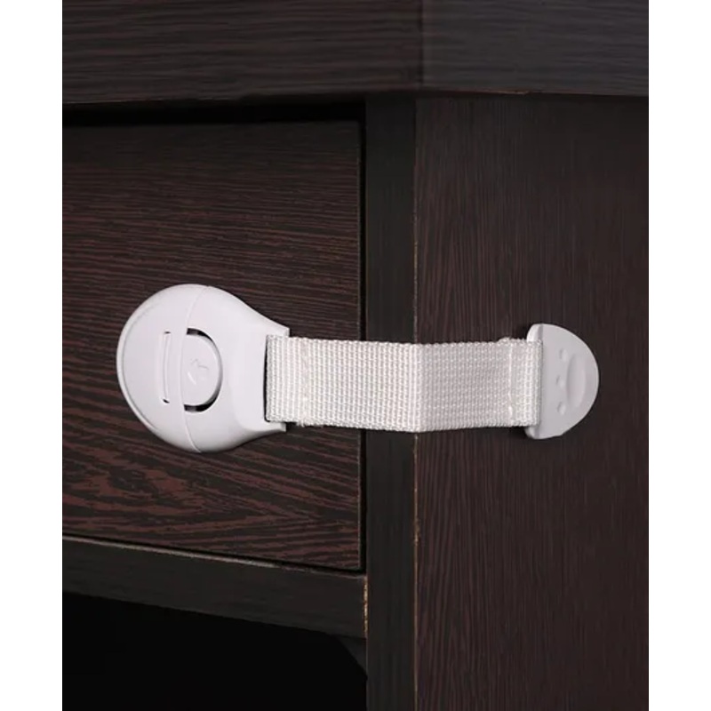 Zoe Safety Cabinet Locks Pack of 12 – White