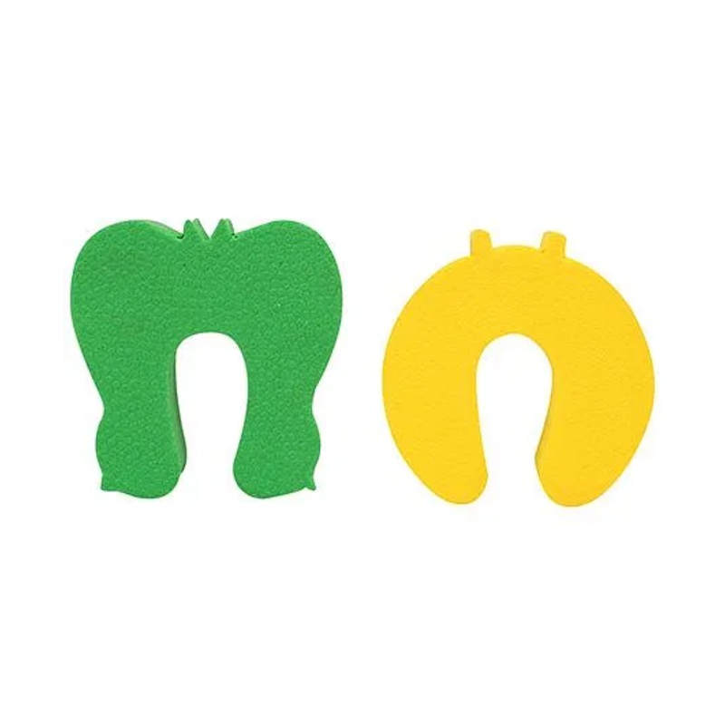 Cutez Door Guards Small Green And Yellow – 2 Pieces