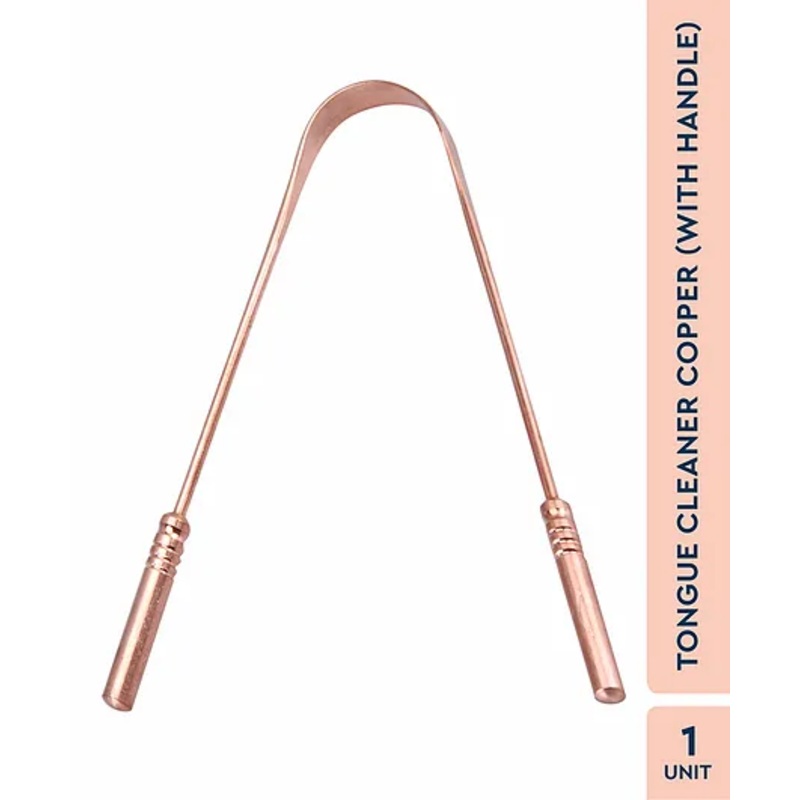 Gubb Copper Tongue Cleaner With Handle
