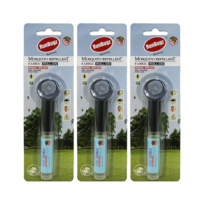 Runbugz Mosquito Repellent Roll-on – 8ml (Pack of 3)