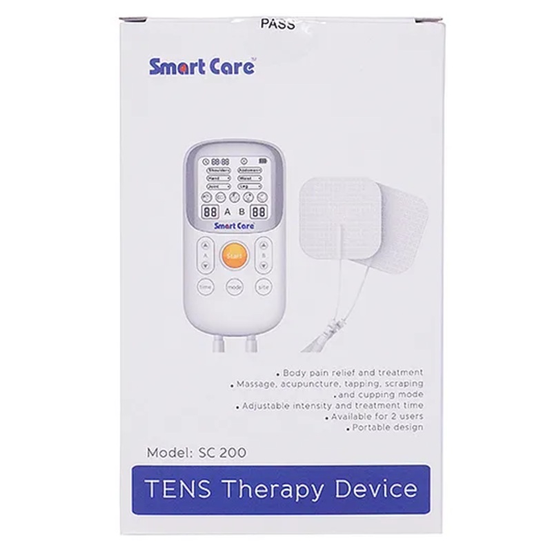 Smart Care Tens Massager Nerve Stimulator SC-200 – White