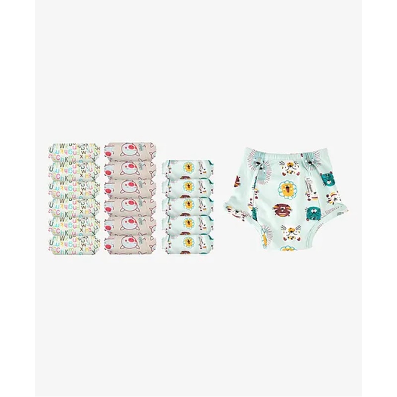 Snugkins Potty Training Pants for Kids. (Size 1, Fits 1-2 Years) – Pack 18