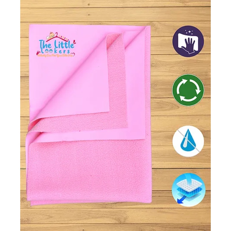 The Little Lookers Baby Dry Sheet Small – Light Pink