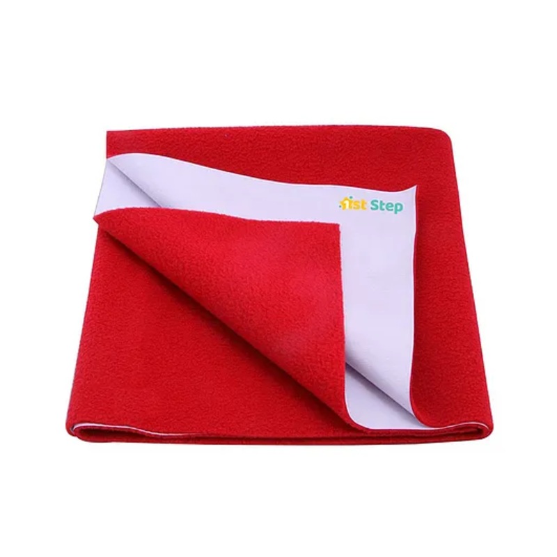 1st Step Extra Absorbent Dry Bed Protector Sheet Medium – Red