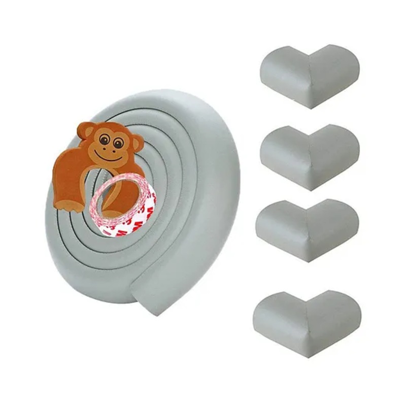 Baybee Baby Proofing Edge and Corner Guards – Grey