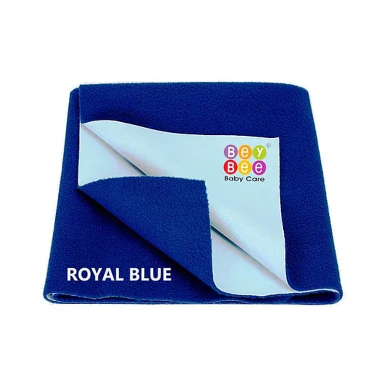 Bey Bee Quick Dry Baby Bed Protector Waterproof Sheet Large and X Large – Royal Blue