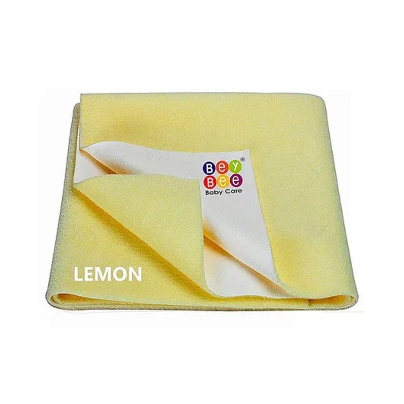BeyBee Cotton Baby Bed Protecting Mat Extra Large – Yellow