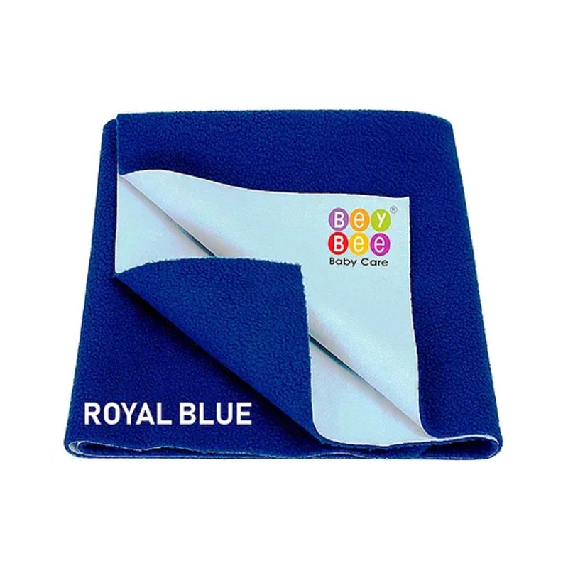 BeyBee Cotton Baby Bed Protecting Mat Small – Royal Blue