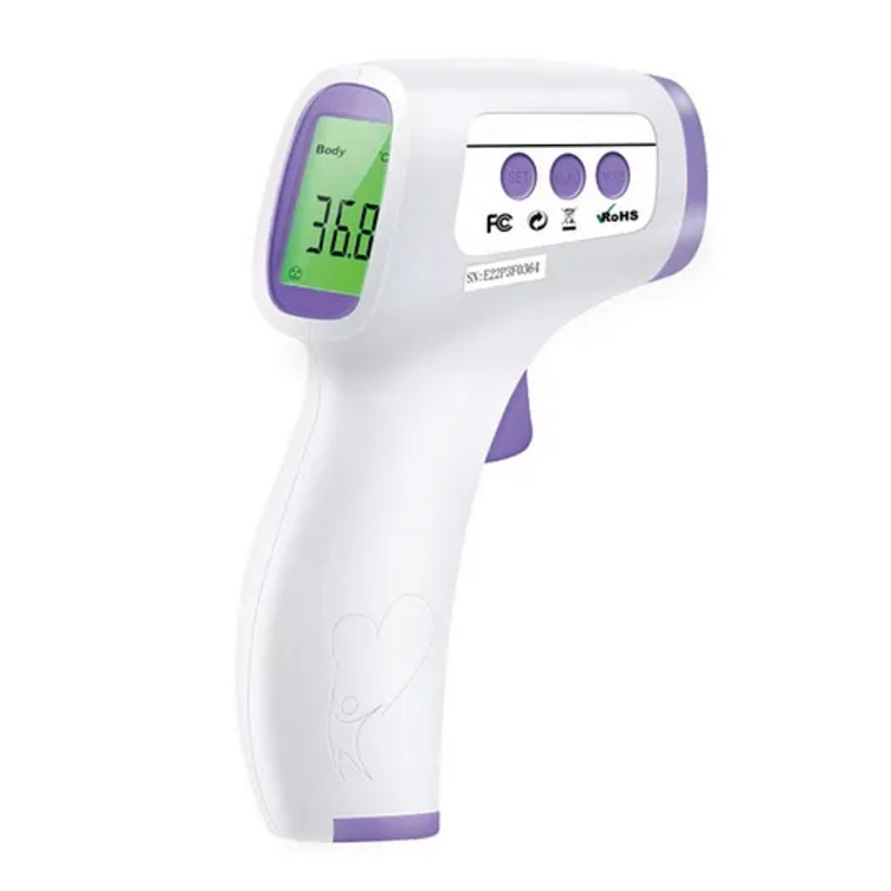 Hetieda No-Contact Infrared Thermometer – White