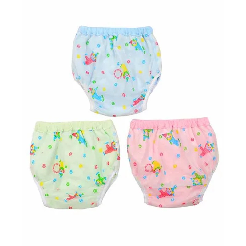 longlife Water Proof Pant Style Diapers Multicolor – Pack of 3
