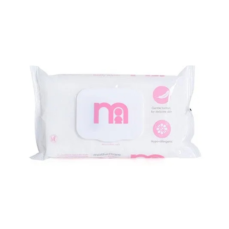 Mothercare Baby  Fragrance Free Wipes Pink – 60 Pieces