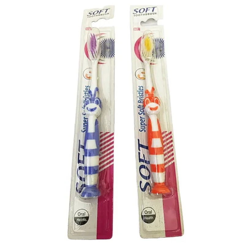 Yunicorn Max Caterpillar Style Kids Toothbrush – Pack of 2 – Colour may vary
