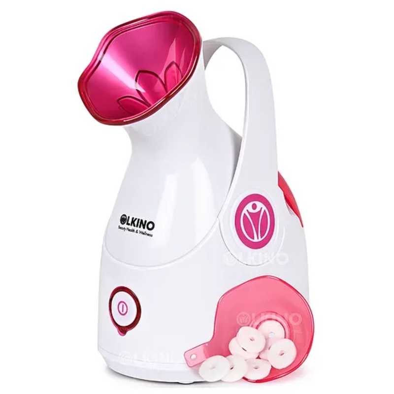 Olkino Steamer, Vaporizer, Face cleanser for kids, adults with Nano-Ionic Technology for cold, cough and face cleaning