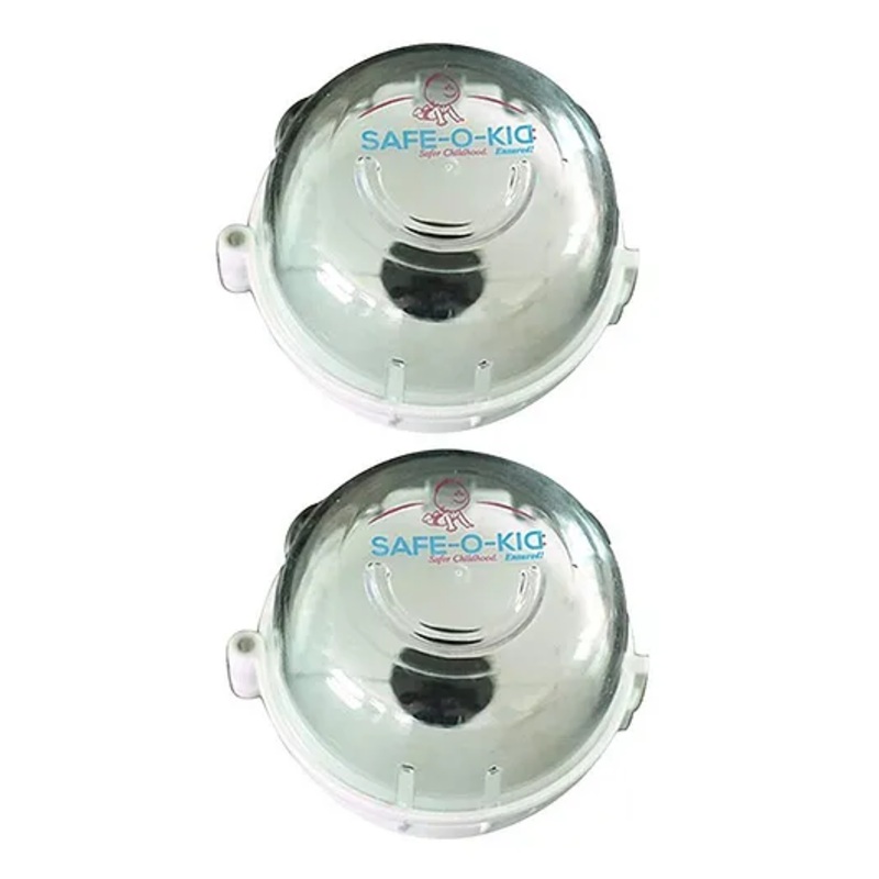 Safe-O-Kid Stove Knob Guards Pack of 2 – Transparent