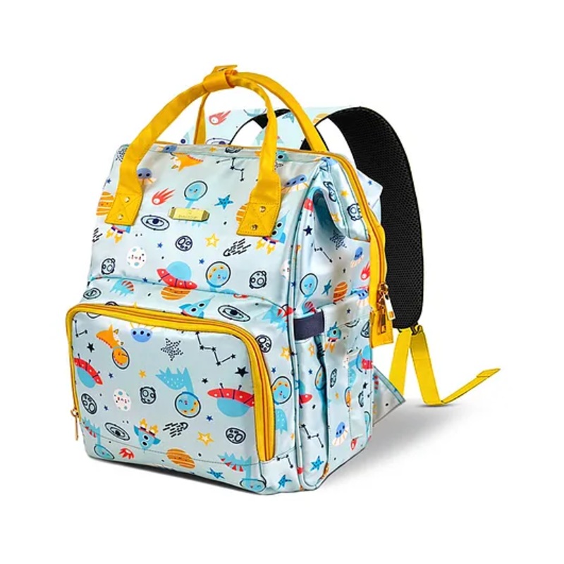 StarAndDaisy Diaper Bag for Mothers for Travel Diaper Bags for Mom with Multiple Pockets, 26L Capacity- Dinosaur Print