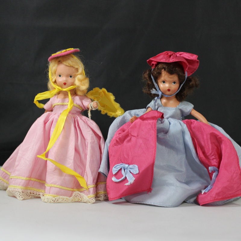 Lot of 2: Nancy Ann Story Book Dolls #190 & #195