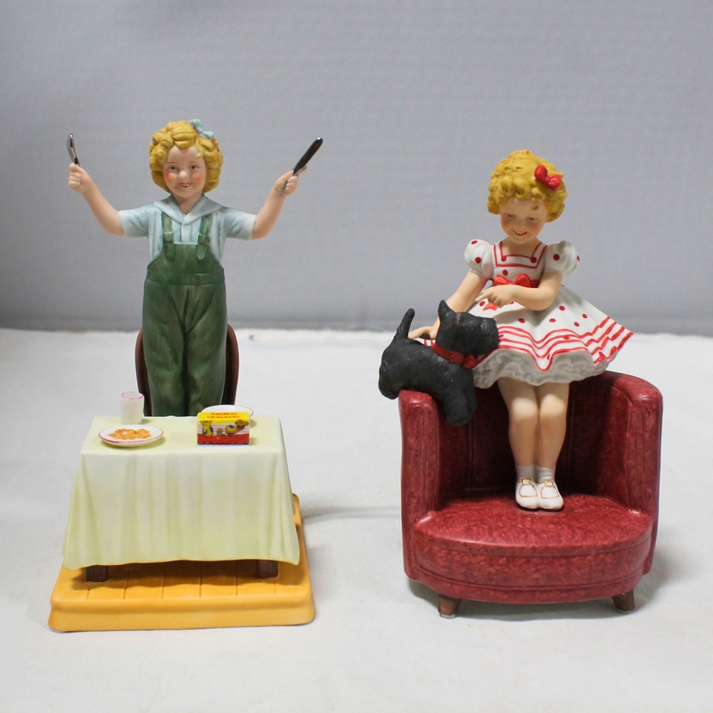 Lot of 2: Nostalgia Collectibles, Shirley Temple Collection Dolls