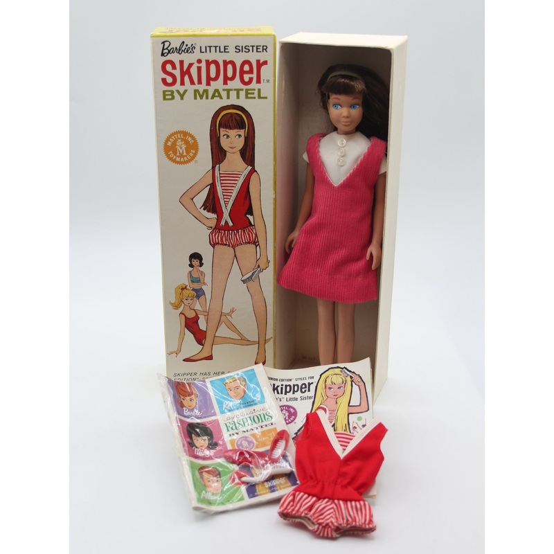 Vintage 1963 Barbie 0950 Skipper | Brunette |Exceptional condition