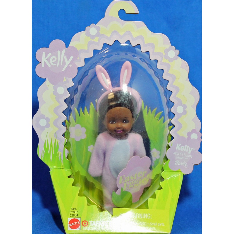 2001 Easter Eggie Bunny Kelly Barbie (52807-52804)