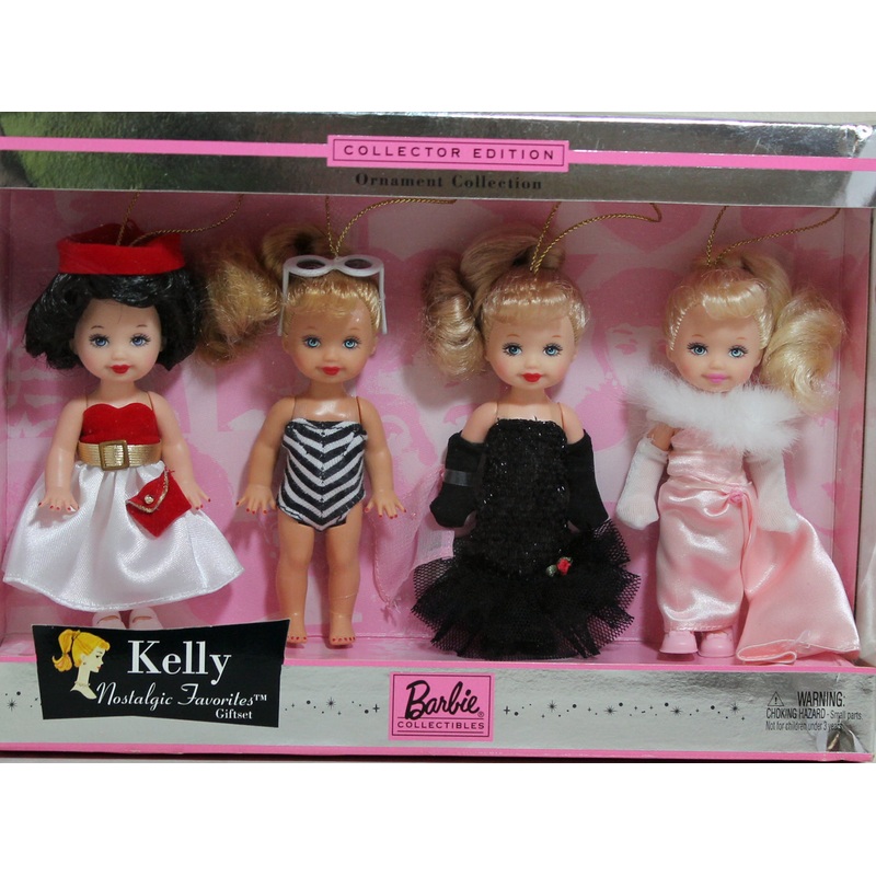 2003  Nostalgic Favorites Kelly Ornaments Giftset Barbie (B7529)