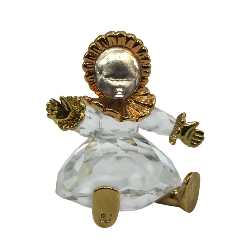 Swarovski Figurine: 219195 Gold Doll