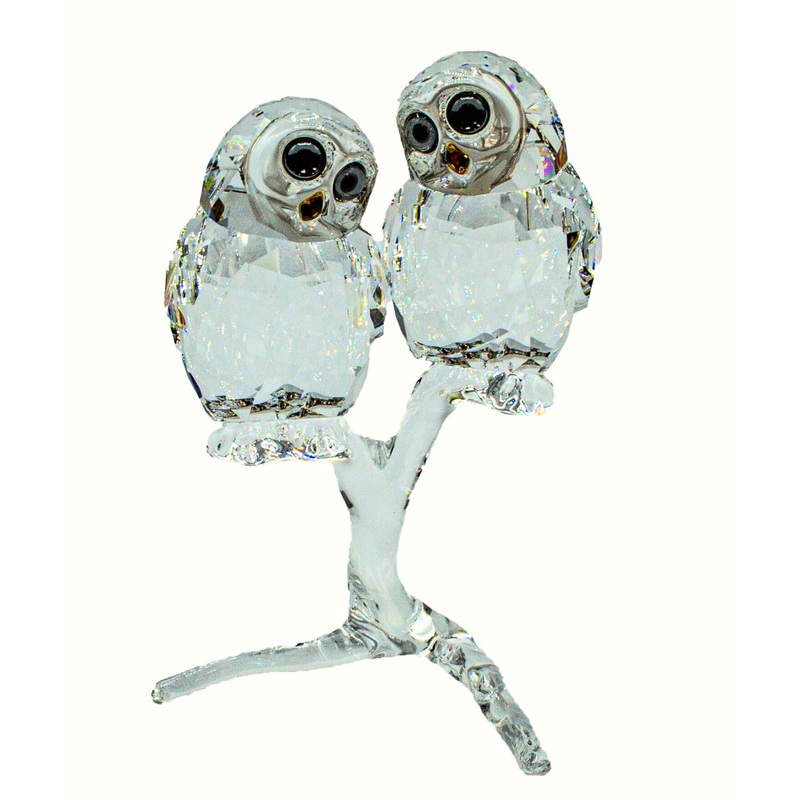 Swarovski Figurine: 5493722 Owl Couple