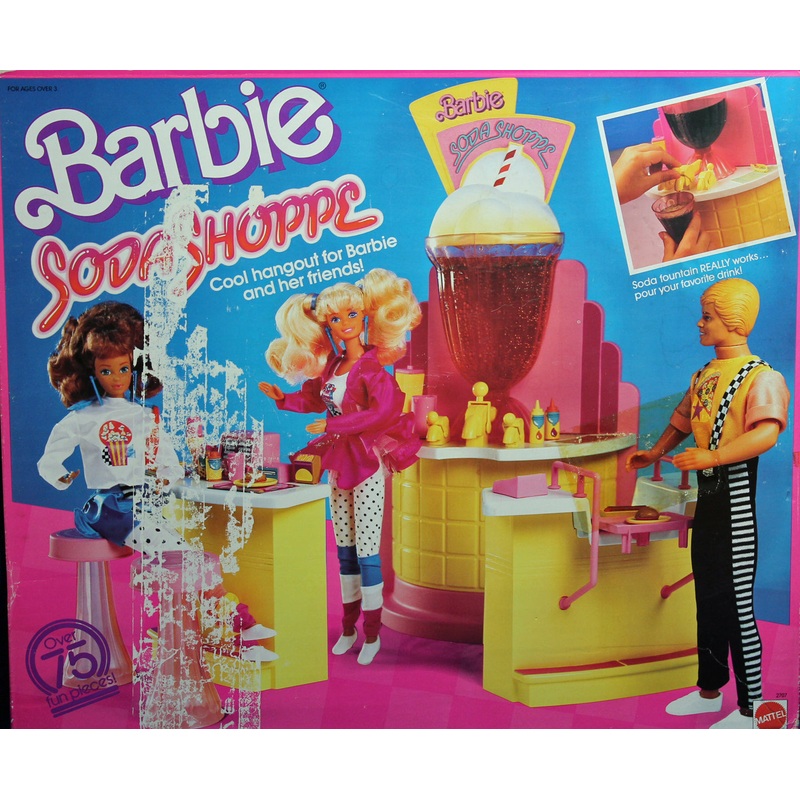 1988 Barbie Soda Shoppe Playset (2707)
