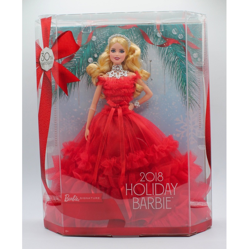 Barbie | 2018 Holiday Barbie | Non-Mint Box