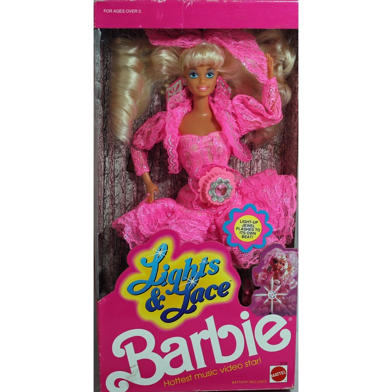 1990 Lights & Lace Barbie (9725)