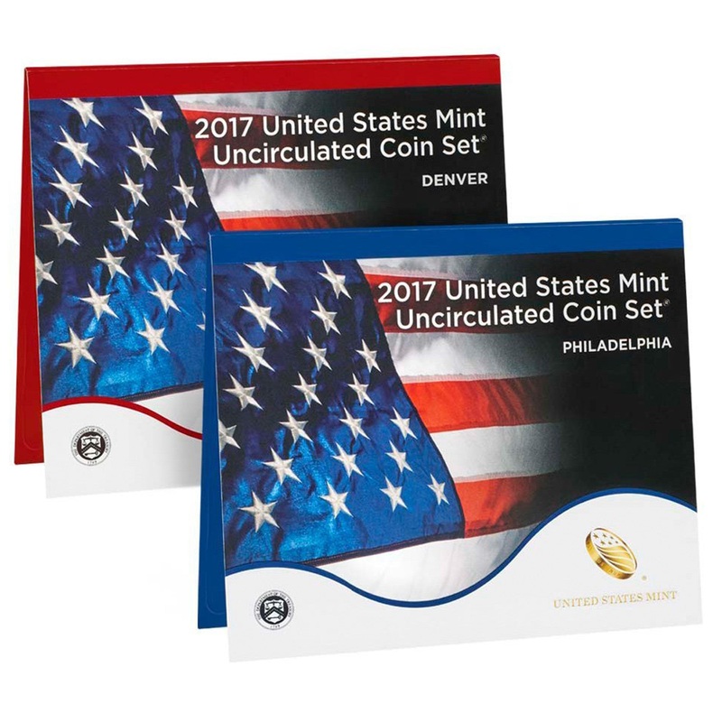 2017 PD US Mint set 10 Pack (OGP) 200 coins