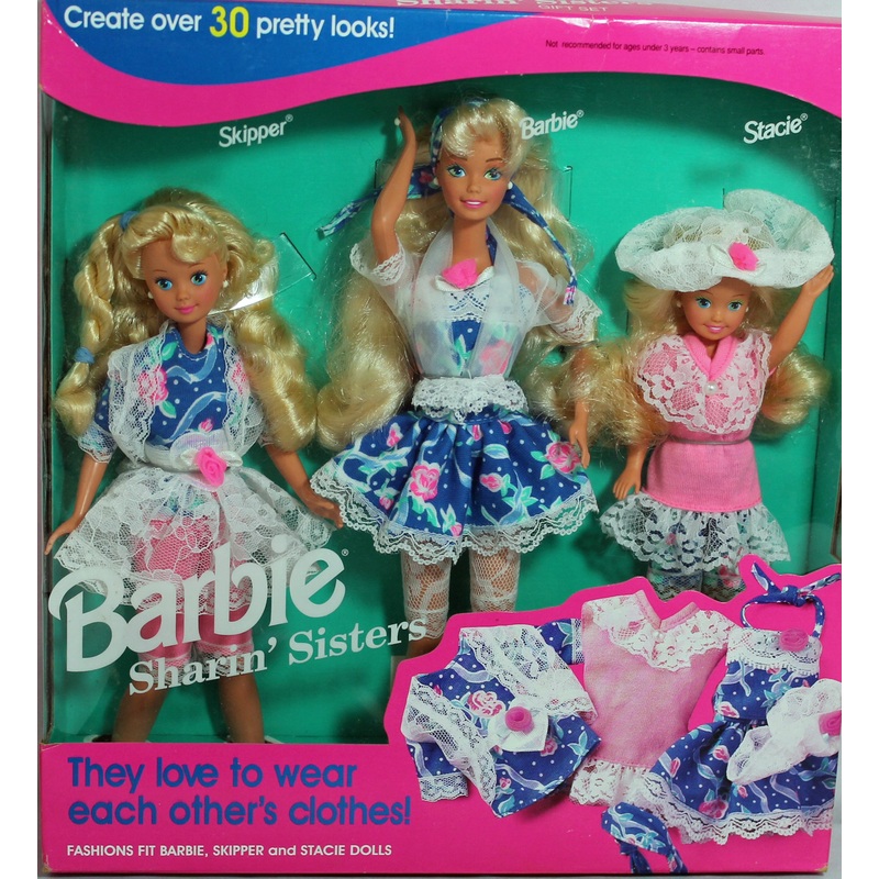 1992 Sharin’ Sisters Barbie Giftset Barbie (10143)