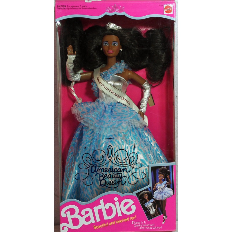 1991 American Beauty Queen Barbie (3245) – African American