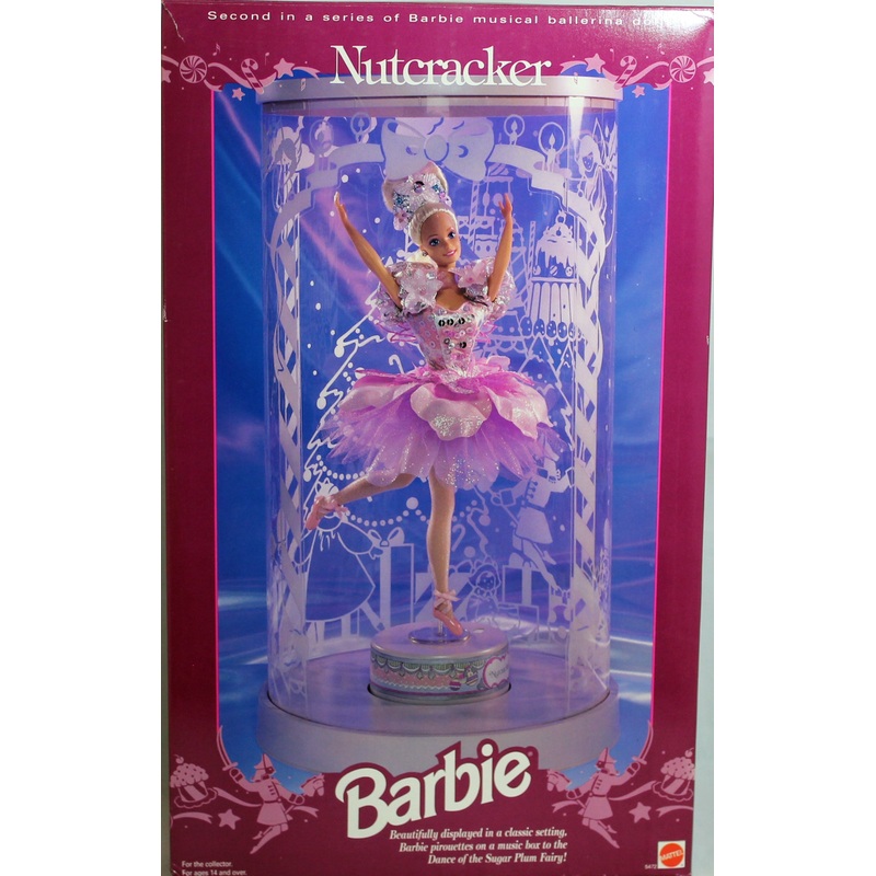 1992  Nutcracker Musical Ballerina Barbie (5472)