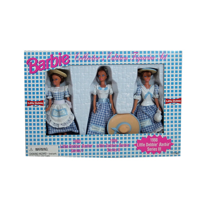 1998 Little Debbie Series III Figurines Barbie (17740)
