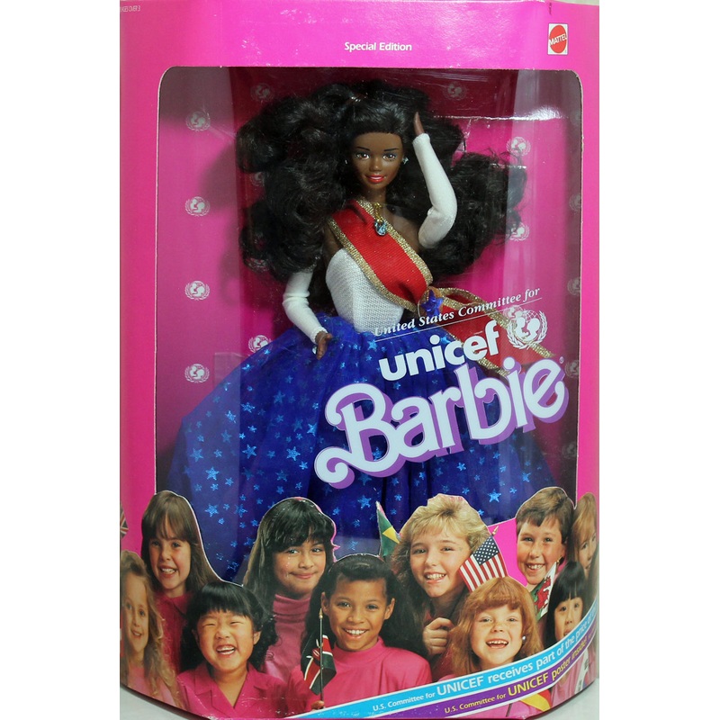 1989 Unicef Barbie (4770) – African American